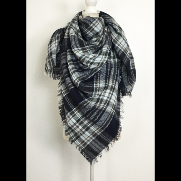 Oversized Blanket Scarf Wrap Shawl - Picture 2 of 3